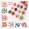 New 10pcs 16mm Colorful Transparent Ball Glass Star Charms Pendant Find Hair Accessories Jewelry Charms Earring ► Photo 1/6