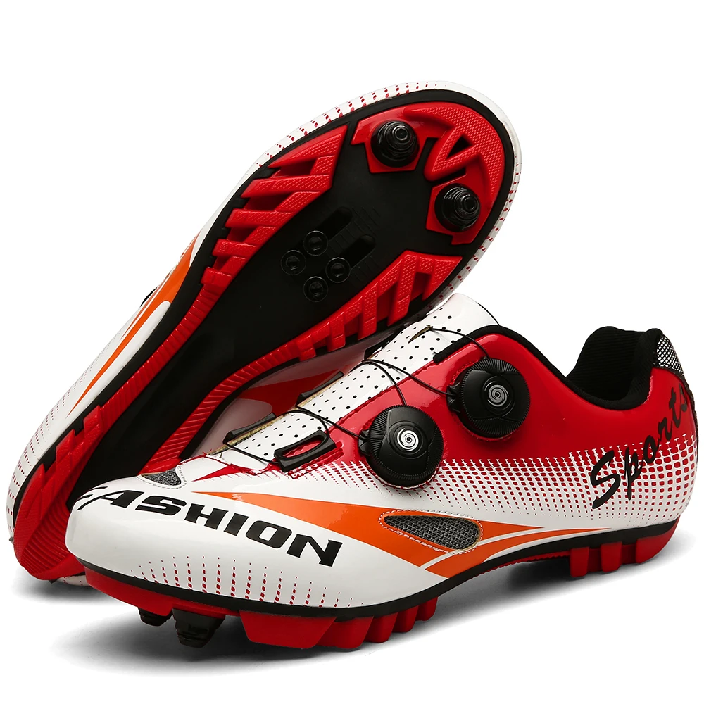 

Ladies and gentlemen high-end mountain/road cycling shoes, professional cycling sports shoes, with self-locking mountain bikes