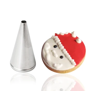 

1pcs 4mm round icing iping tips for cake russian russian piping nozzles for cake decoration #2 stainless steel