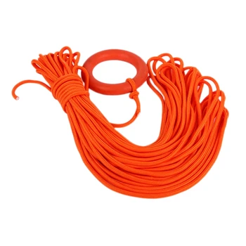 

Outdoor Water Rescue Snorkeling Ropes 30 Meters Lifeline Climbing Safety Floating Floating Rope with Bracelet