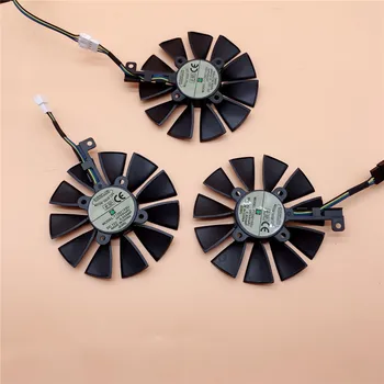 

Replacement Graphics Card Cooling Fan for ASUS ROG STRIX GTX1060 1070 1080TI 4Pin /5Pin 4-wire 6Pin Cooler Fan T129215SU