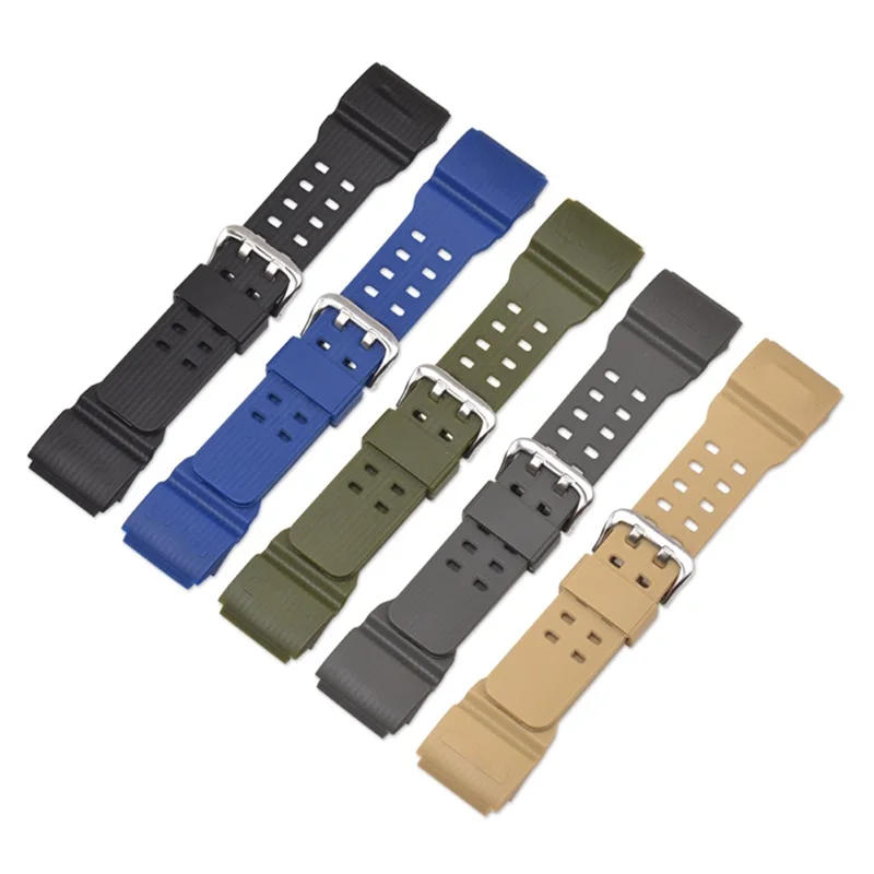 Ремешок для Casio GG 1000/GWG 100/GSG 100 G Shock резиновый ремешок часов водонепроницаемый