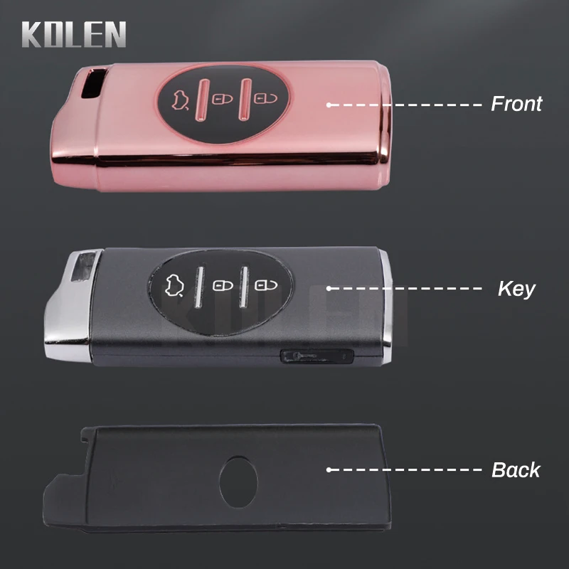 Soft TPU Car Remote Key Case Cover Fob For Chery Tiggo 8 Arrizo 5 Pro Gx 5x eQ7 Chery Tiggo 7 Pro Perotecor Shell Accessories 9 Soft TPU Car Remote Key Case Cover Fob For Chery Tiggo 8 Arrizo 5 Pro Gx 5x eQ7 Chery Tiggo 7 Pro Perotecor Shell Accessories - H21bf0cace1ba47cd9a730f1693a813d2a
