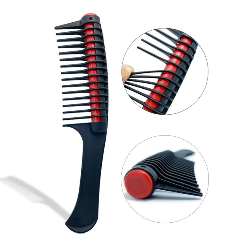 

Hairdressing highlighting comb,Professional Hair Dyeing Comb, Hair Salon Tools