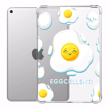 

iPad 2020 Pro 11-inch Case Food stamp Cover Transparent For iPad Air 3 Mini 5 4 3 Anti falling shell iPad 7th generation