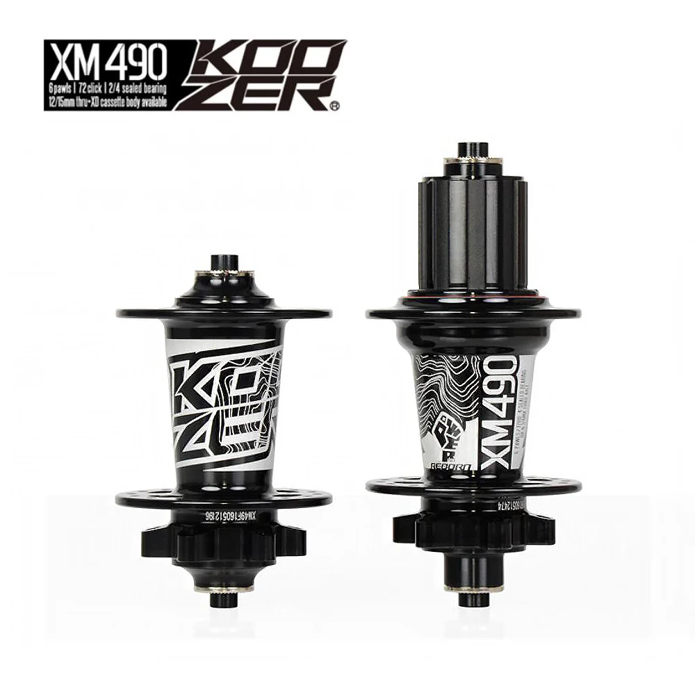 

koozer xm490 MTB Mountain Bike Hub 11 Speed 32 Holes 28h 36h Hub 4 Sealed Bearing 6 Pawls 72 teeth Taki XD QR Hubs Disc Brake