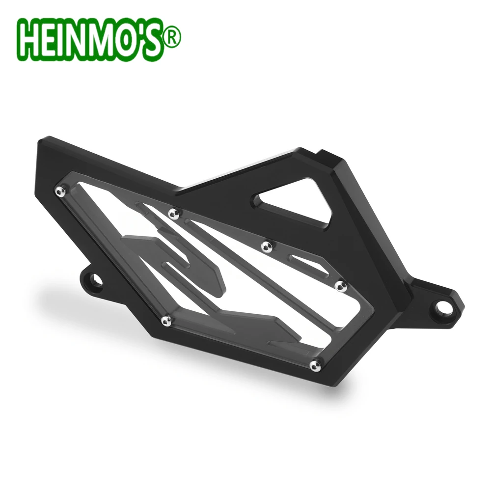 Передняя Звездочка защитная крышка цепи для Yamaha YZF R3 MT25 MT03 2015 2018 R25 2013 черная