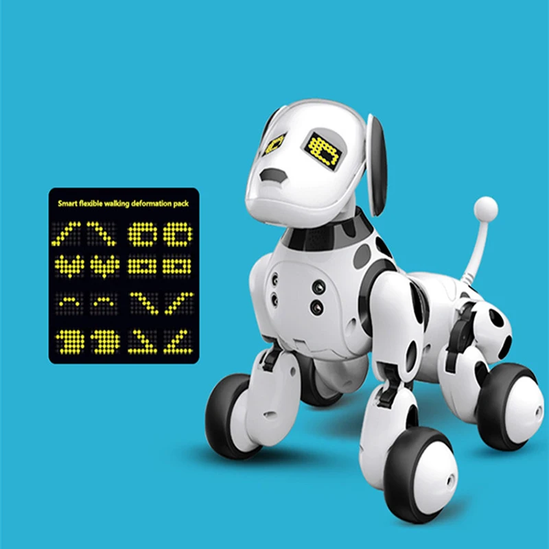 Programable 2.4G Wireless Remote Control Smart animals toy robot dog remote control toys kids toys Electronic toys робот собака Programable 2.4G Wireless Remote Control Smart animals toy robot dog remote control toys kids toys Electronic toys робот собака