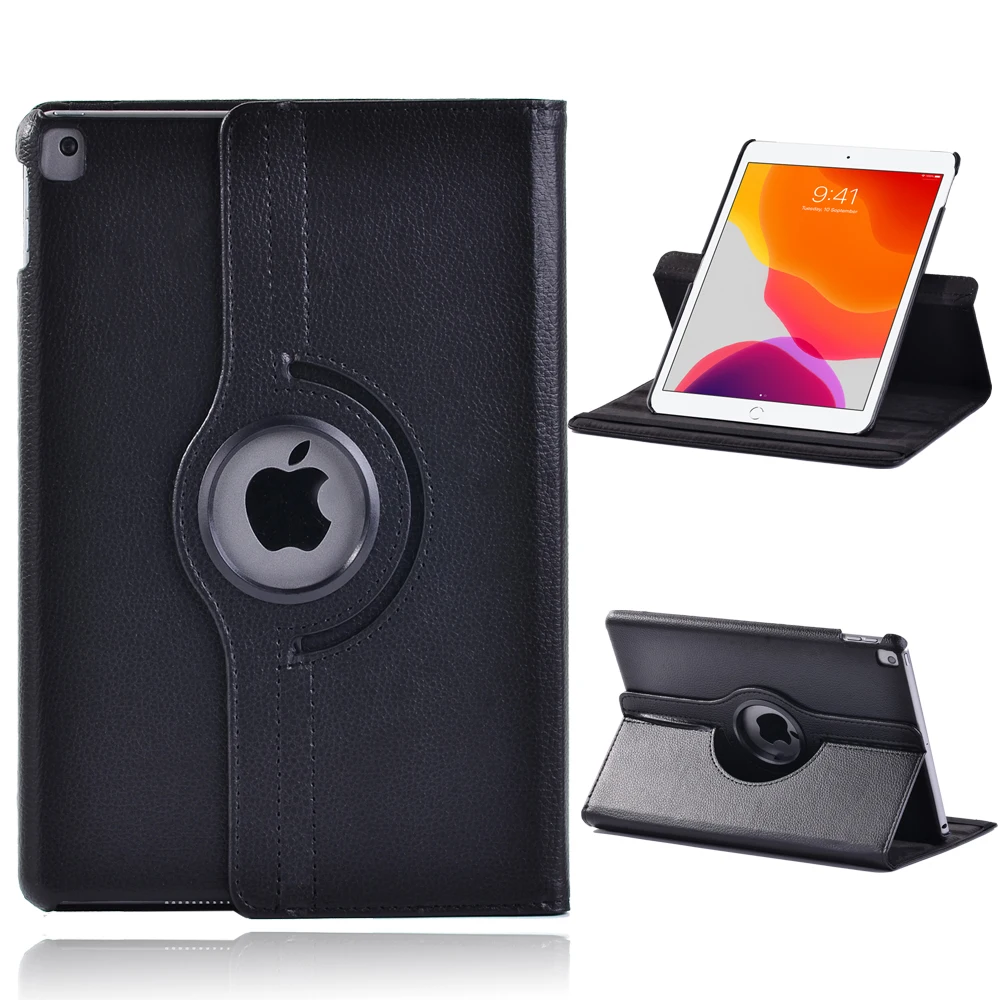 

360 Rotating Tablet Case for Apple IPad 2019 7th Gen/2020 8th Gen/Air 3/iPad Pro 2nd Gen 10.5" Leather Stand Case