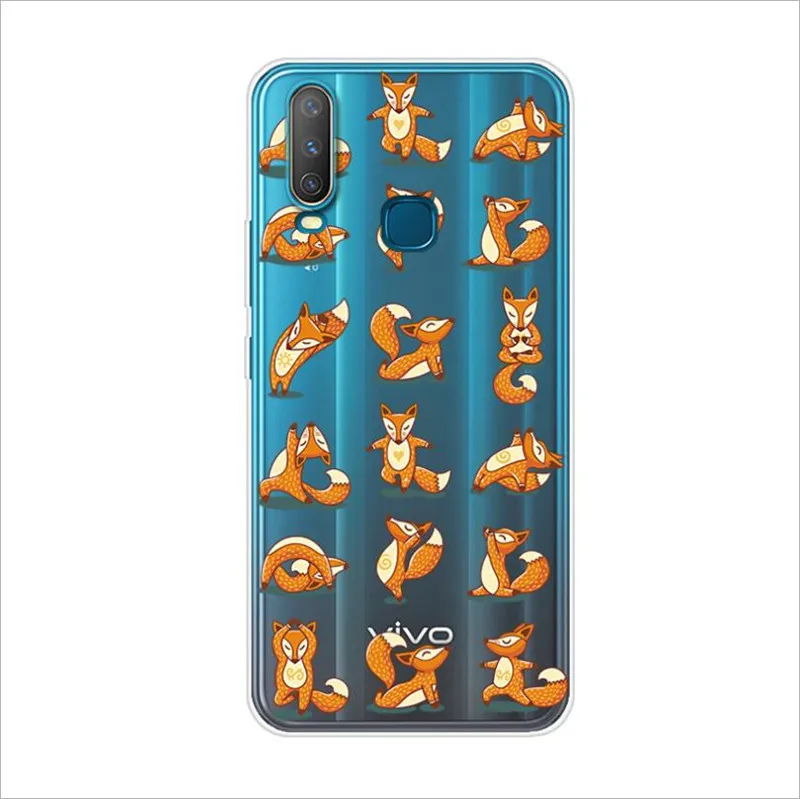 6,35 ''для Vivo Y17 Y15 Y 12 y 3 чехол мягкий TPU чехол для телефона для VIVO Y 17 Y 15 Y 12 y 3 чехол на заднюю панель силиконовый чехол - Цвет: as photo 30