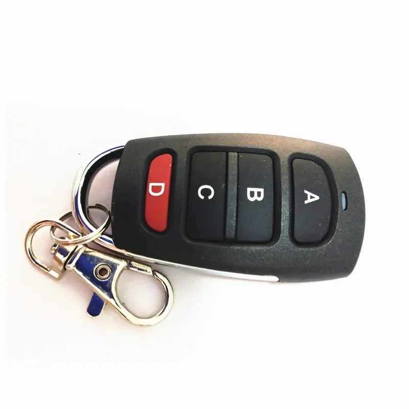 

Wireless Universal 433 Mhz RF Remote Control /433 Mhz EV1527 Learning code Remote Control 4 Channel For Gate Garage Door