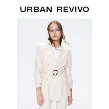 

URBAN REVIVO Women Youth Spring Collard Blazer YU08S1CN2000
