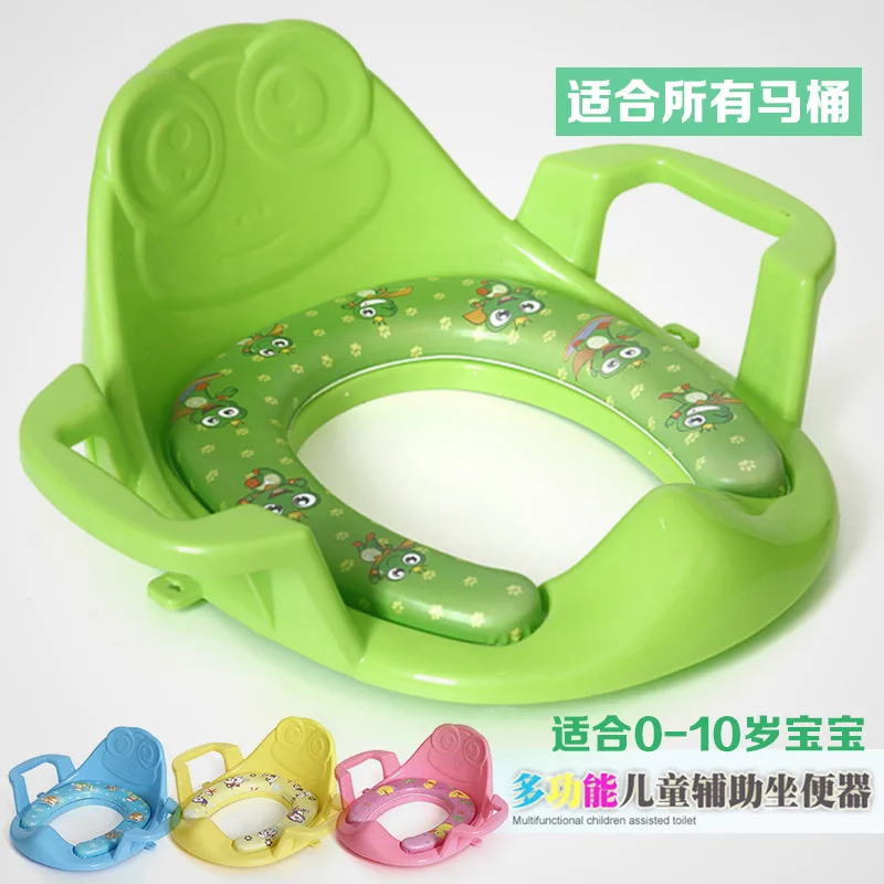 

Large Size Toilet for Kids CHILDREN'S Toilet Seat Men And Women Baby Toilet Seat Toilet Mat Baby Toilet with Padded