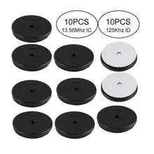 10 шт. 35 мм ABS RFID Индуктивный ключ-брелок Guard Тур патрульная система