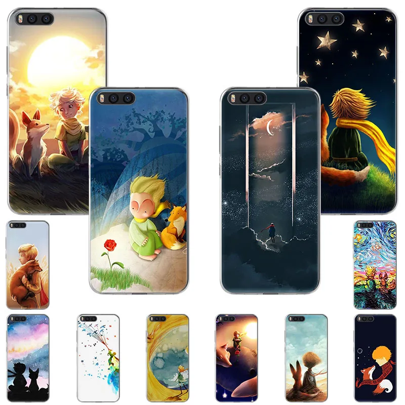 Силиконовый чехол с изображением маленькой розы принца и лисы для Xiaomi F1 9T 9 8 SE A3 A2