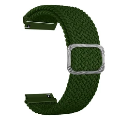 Nylon Quick Release Elastic Bracelet Strap for 22mm (Green)