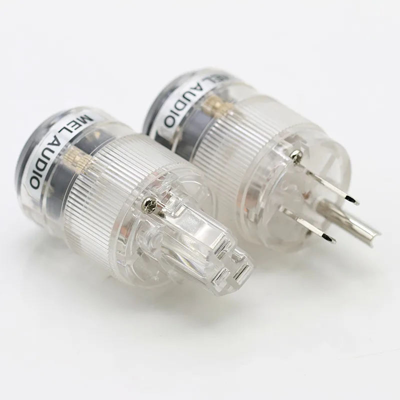 Mel Audio Frozen Copper Placcato In Oro Rodiato Alimentatore Standard Americano Febbre Per Capelli Audio Ac Plug