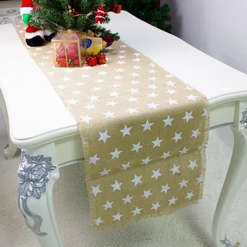 

Decor Christmas Table Runners 270*40cm Kitchen Linen Ornament Supplies