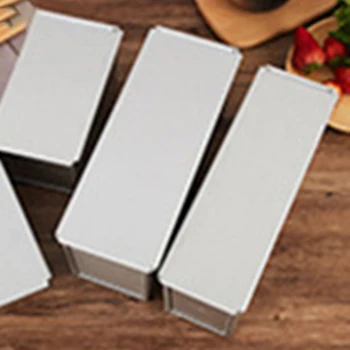 

Non-Stick Bread Loaf Meatloaf Pan With Lid Toast Mold Kitchen Bakeware Supplies Stain-resistant And Dishwasher-safe