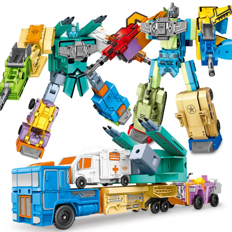 

Ys with Numbers Transformation Toy Jingang Gift Fit Combat Team Child Robot Encyclopaedia Set Model Product Category
