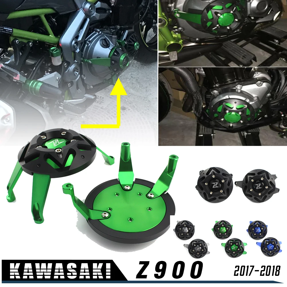 Защита двигателя для мотоцикла CNC Z 900 защитный чехол статора защитная пленка Kawasaki