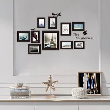 

Wall-Mounted Photo Frame Sticker Photo Frame Mural Photo Frame Decor Picture Decor DIY Home Wall Stickers 10x 10x Bed