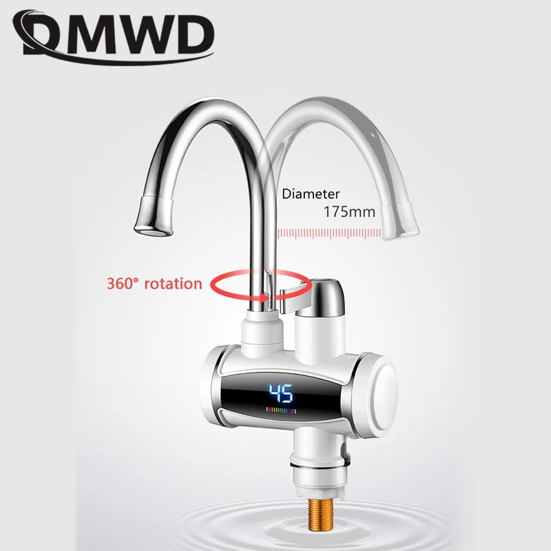 Electric Water Heater DMWD Household Instant Heating Faucet Hot Cold Dual-use 3300W