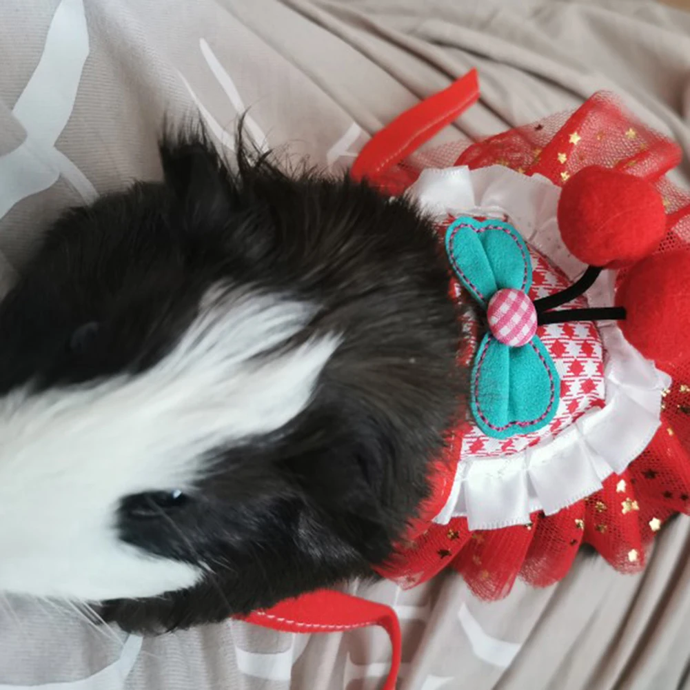Кошка Собака Щенок плед точка печати бандана нагрудники шарф слюнявчик полотенце шейный платок товары для домашних животных