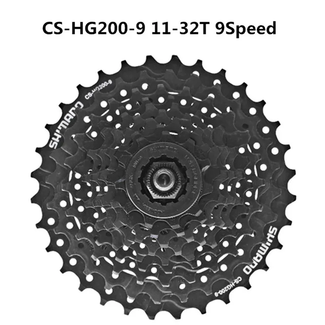 SHIMANO ALIVIO HG200-9/HG201-9 маховик горный велосипед 9 S/27 скоростной маховик башня Колесо 9 скорость 11-32 T/11-34 T