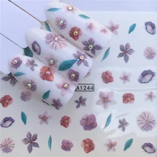 Экологически чистые нетоксичные ультра-тонкий, которые переводятся на ногти, с помощью воды Стикеры сушеные с аппликацией в виде цветка, Hipster Детский жакет из денима для девочки; ногтей Стикеры потока