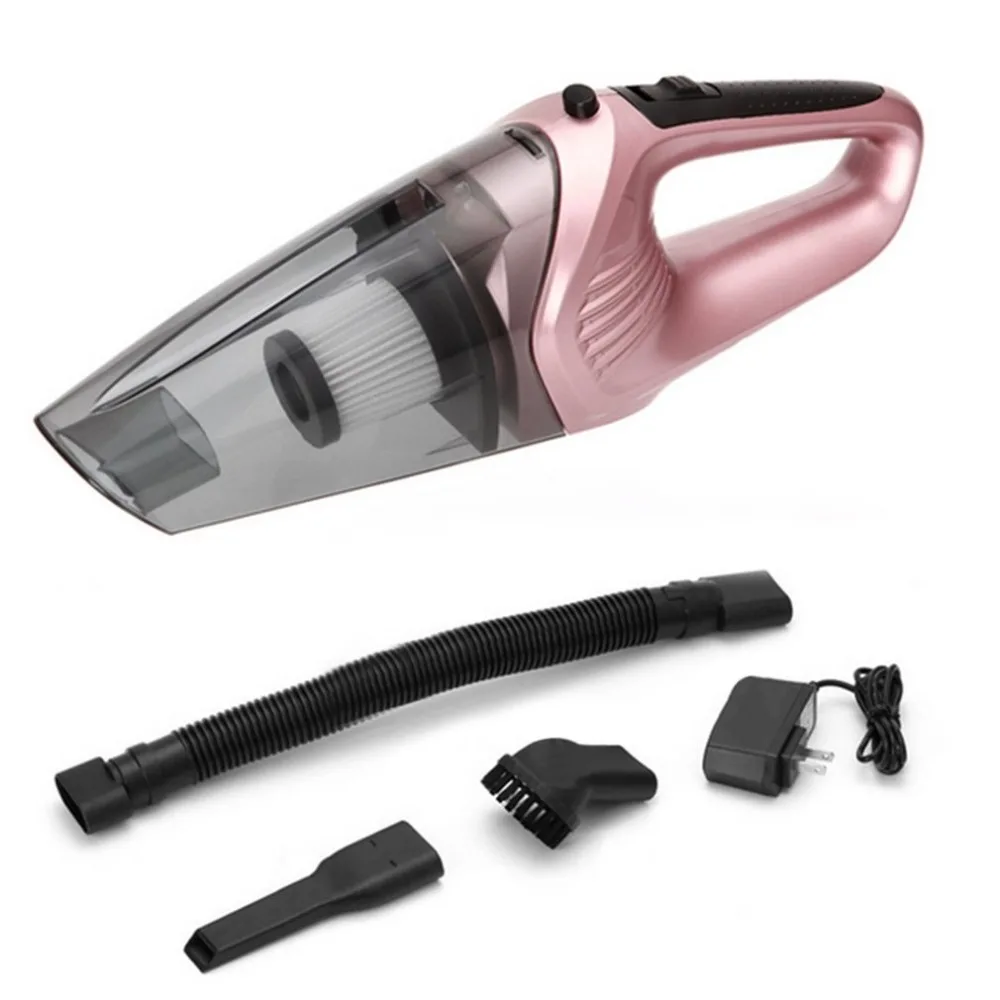 

Cordless Car Vacuum Cleaner Dust Catcher 120W Handheld Dust Collector Portable Vacuum Sweeper Dry Wet Dust Dirt Cleaning 220V AC