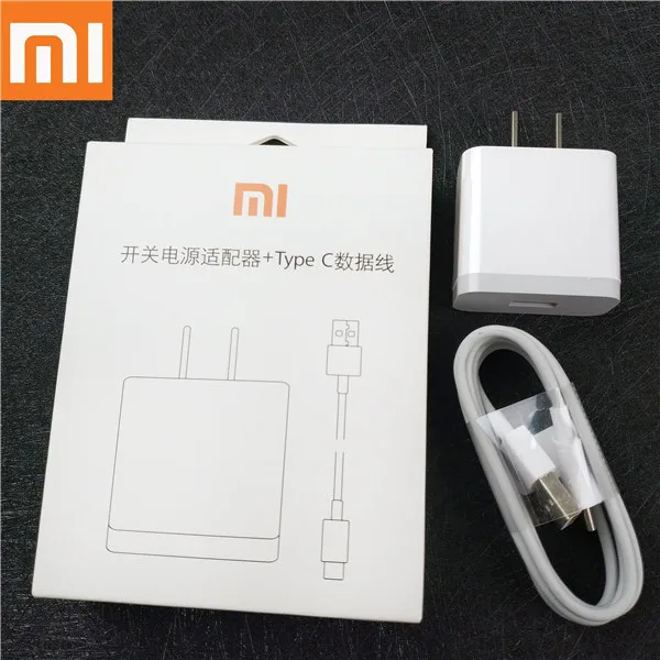 us charger set Xiao mi redmi note 8 зарядное устройство QC3.0 Быстрая зарядка стены адаптер питания usb type c кабель для mi 9 8 6 mi x 3 2s a2 a1 f1 - Цвет: us charger set