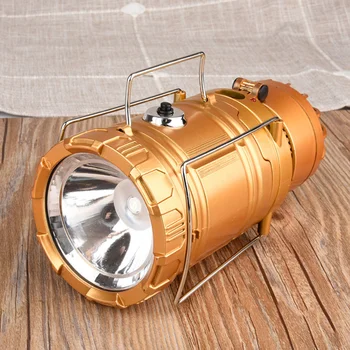 

Led Camping Lantern Portable Ultra Bright Rechargeable Solar Outdoor Light for Hiking Fishing Camping Reading