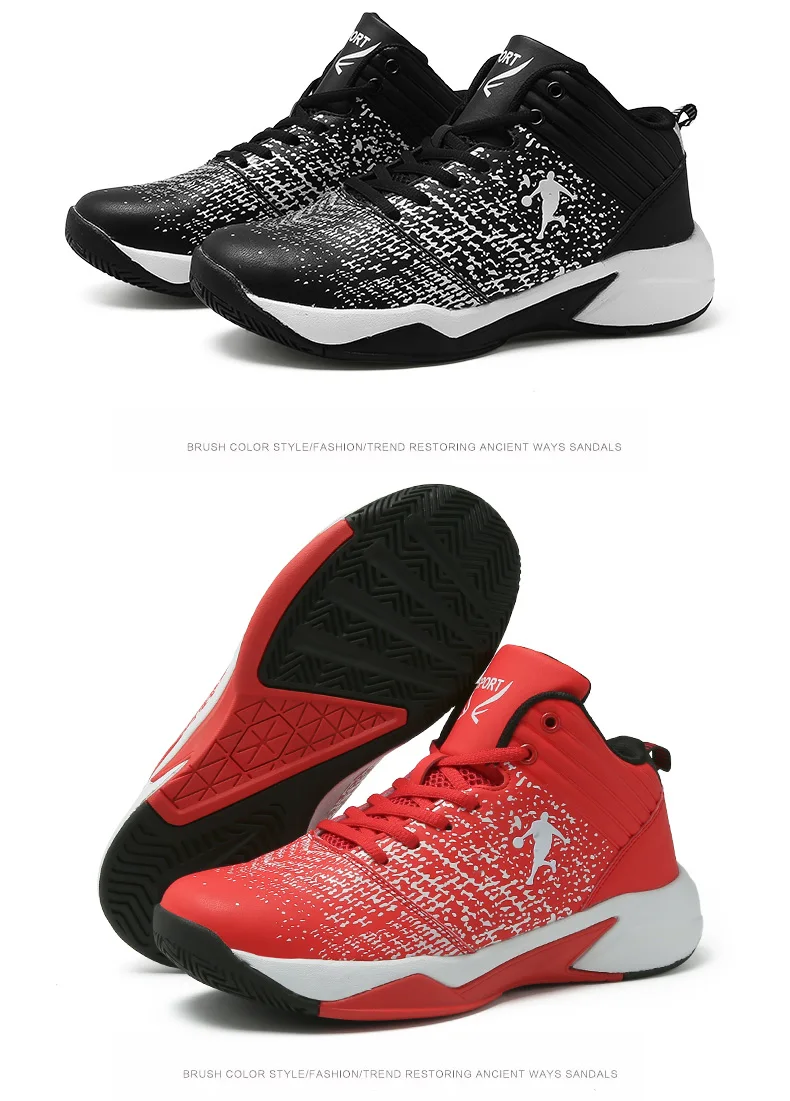 Мужские дышащие баскетбольные кроссовки высокие кроссовки мужские Air Jordan обувь для бега, спорта на открытом воздухе обувь Zapatillas Deportivas Hombre
