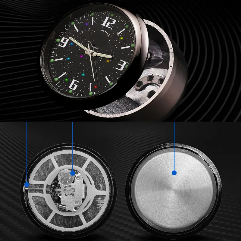 Adesivi stella luminosa orologio auto per VW Golf 4 5 7 6 mk6 mk7 Polo 9n  6r 6c VW Jetta mk5 mk4 Tiguan mk1 mk2 EOS R Line Passat B6 - AliExpress  Automobiles \u0026 Motorcycles