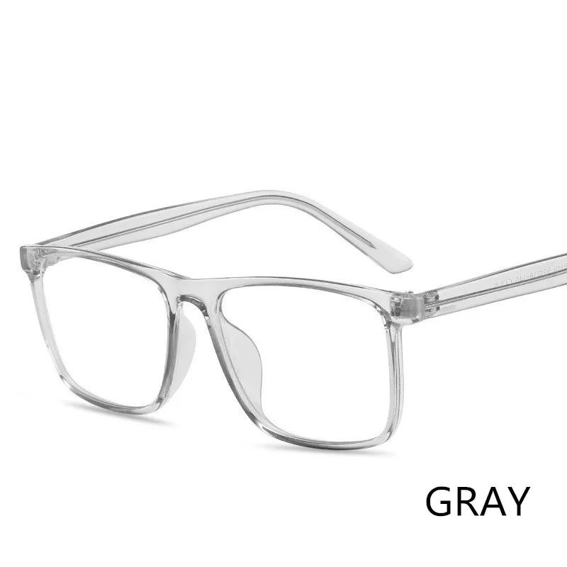 Square Fake Glasses for Women Vintage Flat Non-prescription Clear Lens  Eyeglasses Trendy Frames for Girls Men LAC001