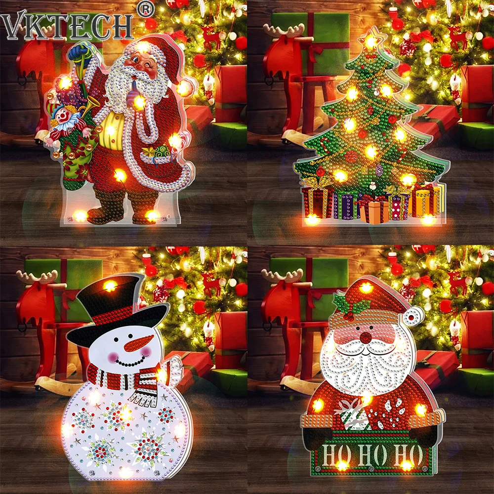 25cm 5D Full Christmas Diamond Painting Sets Kit for Adults Beginner Diamond  Arts Craft DIY Diamond Painting Kits for Home Decor - AliExpress