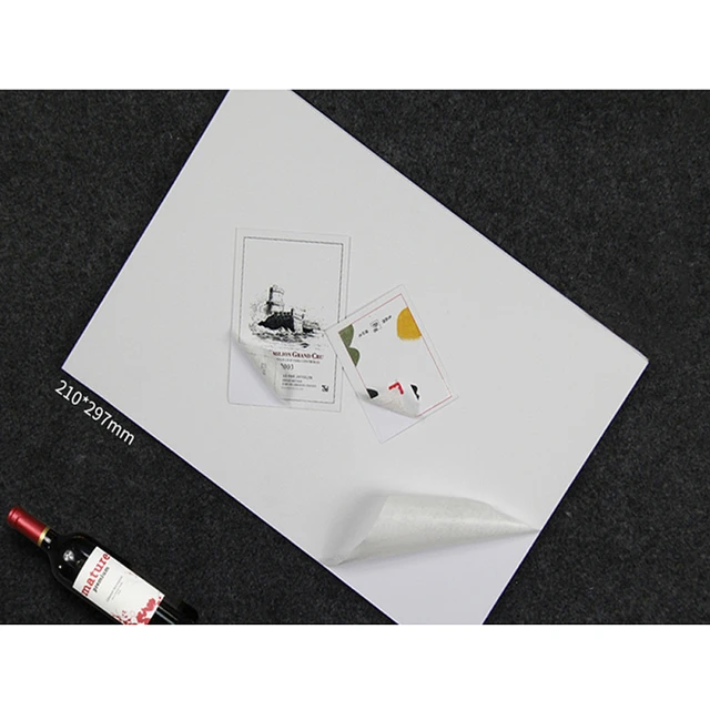 50PCS/lot A4 Thermal Laminating Film PET Plastic Laminator Sheets For Photo  Files Card Picture Lamination 50 mic