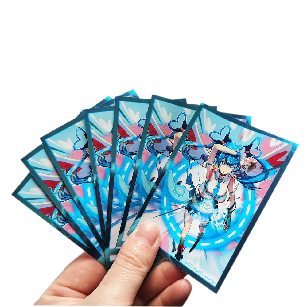 100ピース/ロット遊戯王保護スリーブサイズ89 × 62ミリメートル