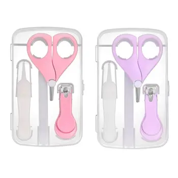 

Portable Baby Nail Care Set Kids Children Safety Nails Clipper Scissors Rasp