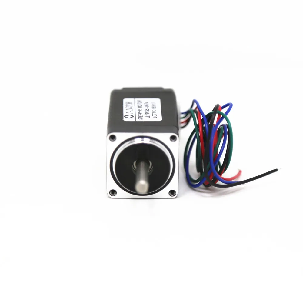 NEMA11 28BYG51 1 8 ° 0.67A 2 кг. См 12Ncm 28 мм шаговый двигатель фазный 4 провода двухполярный