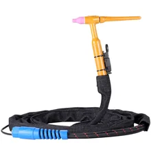 TIG Torch 4m 13ft Gas Tungsten Arc Welding Torch Argon Air Cooled Gas Valve TIG Welding Torch