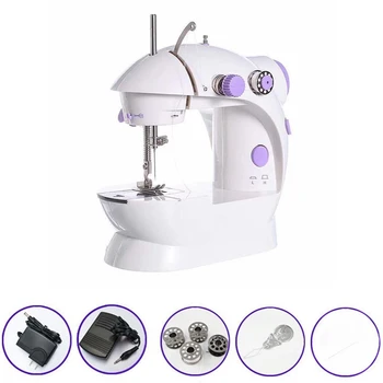 

Electric Sewing Machine Handheld Mini Sewing Device Home Hand Machine To Sew Adjustable Speed Household Portable Sewing Machines