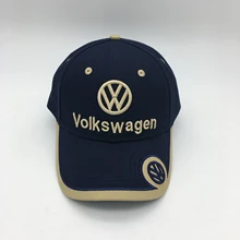 Автомобильный логотип бейсболка Фольксваген вышивка шляпа производитель Пользовательский логотип хип-хоп кепки, шляпы