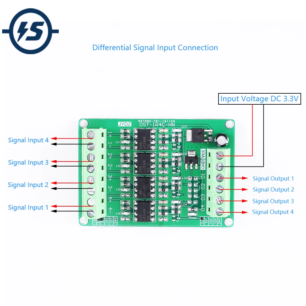 2-Way détecter Vitesse Comptage Commutateur Capteur Moteur Groove Coupleur Module 3.3V-5V