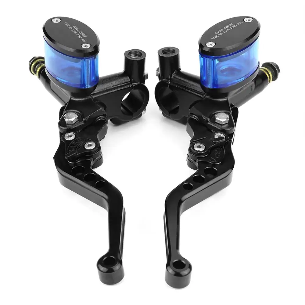 1 Paio Di Pompa Freno Refit Manubrio Idraulico Cilindro Freno Master Nero Adatto Per Dirt Pit Bike Atv Accessori Moto
