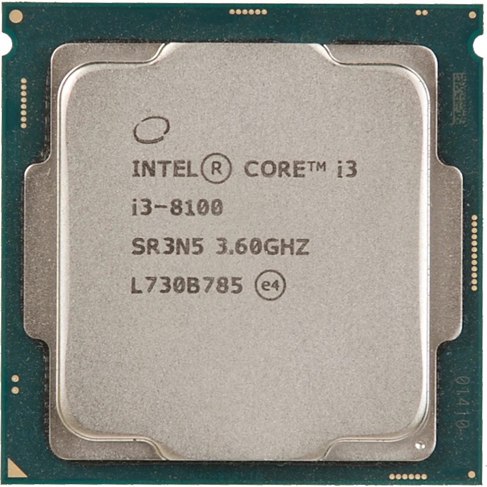 Процессор INTEL Core i3 8100