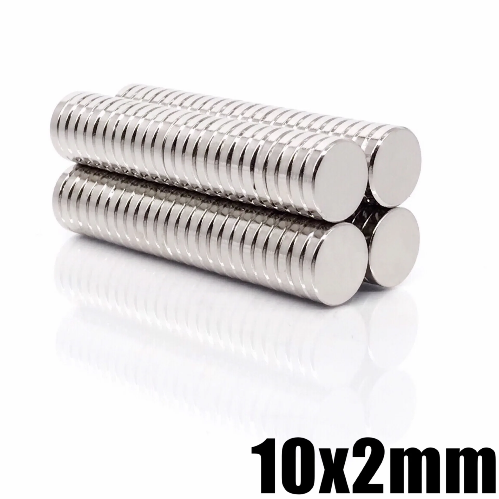 10/20/50/100/200pcs 10x2 Super Powerful Strong Bulk Round NdFeB Neodymium Disc Magnets Dia N35 Rare Earth magnet 10*2 neodymium magnets,round magnets