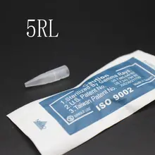 100 шт 5RL& 7RL наконечники игл для татуажа для BioTouch Drangon/Mosaic/Merlin татуировки бровей губ машина Перманентный макияж иглы шапки
