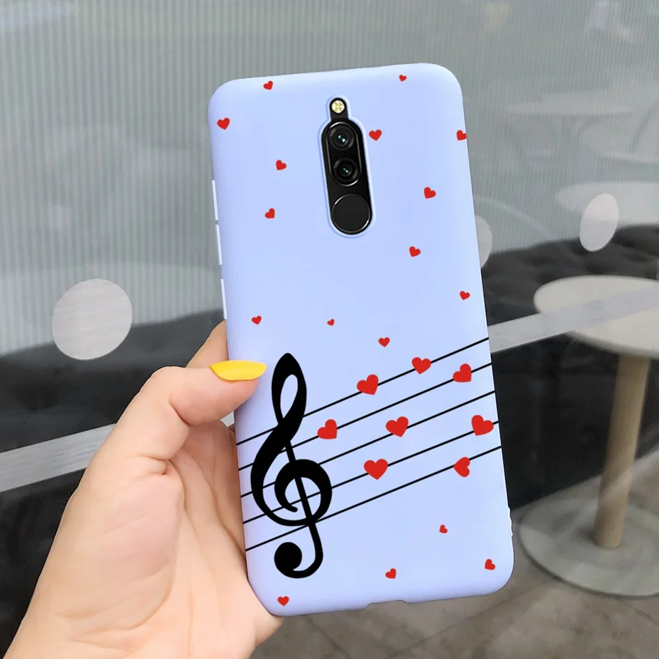 xiaomi leather case card Ốp Lưng Silicon Dẻo Cho Xiaomi Redmi 8 Bao Mềm TPU Cặp Đôi Tình Nhân Cát In Bao Da Cho Xiaomi Redmi 8 Điện Thoại Ốp Lưng Redmi 8 coque Funda leather case for xiaomi